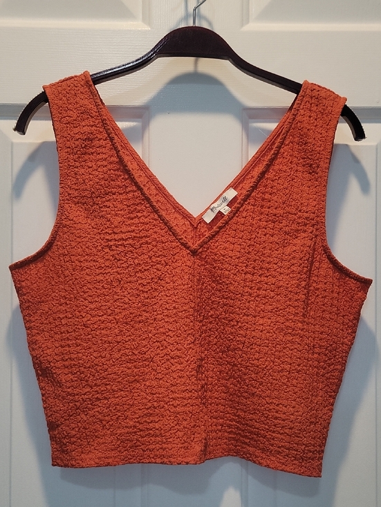 Madewell Tops - Madewell Textured V-Neck Tank